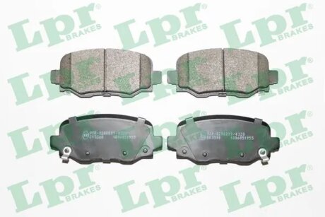 Колодки тормозные дисковые задние Jeep Cherokee (13-) LPR 05P1955