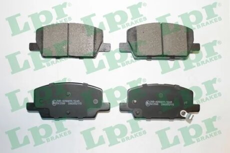 Колодки тормозные дисковые передние Opel Insignia B, Mokka (12-) LPR 05P2115