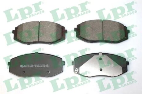 Колодки тормозные дисковые передние Hyundai Staria (21-) LPR 05P2409