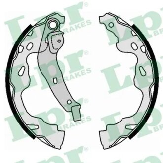 Колодки тормозные барабанные Geely MK (05-)/ Suzuki Swift III/ Toyota Yaris (99- LPR 08660