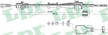 Трос сцепления LPR C0114C