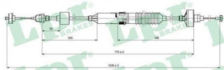 Трос LPR C0260C