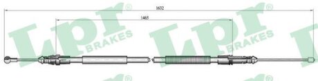 Трос ручного тормоза LPR C1040B