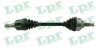 Вал приводной левый Opel Vivaro A/ Renault Trafic II 2.0d LPR DS52433 (фото 1)