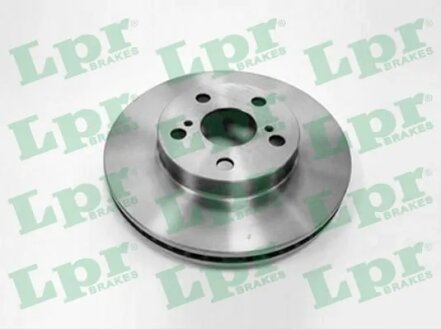 Диск тормозной передний (кратно 2) Lexus CT (11-)/ Toyota Prius (08-) (D=255mm) LPR T2062V