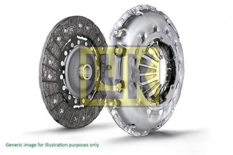 К-кт зчеплення 240mm VAG 2.0TSI, 2.0TFSI 04-17 LuK 624 3279 09 (фото 1)