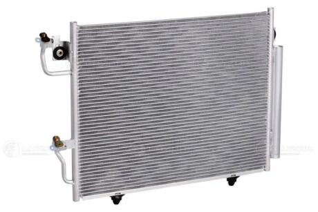 Радиатор кондиционера Pajero III (00-) с ресивером LUZAR LRAC 11151