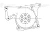 Водяний насос Renault Duster (12-)/Megane III (09-) 1.5d [K9K] LUZAR LWP 0997 (фото 4)
