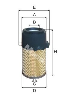 Фільтр повітряний M-FILTER A1008