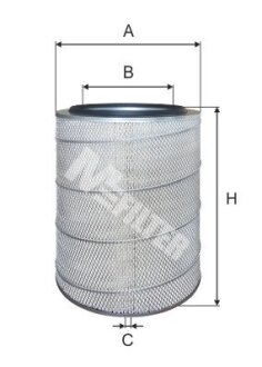 Фільтр повітряний (аналог A 152/1) M-FILTER A152