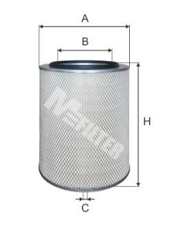 Фото 1 - повітряний фільтр M-FILTER A200 Повітряний фільтр M-FILTER A200 (фото 1)