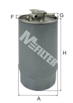 Фільтр паливний M-FILTER DF 3571