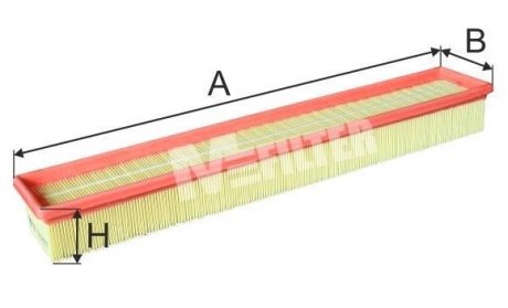 Фильтр воздушный C180 W203 M111.951 00-02 M-FILTER K 7023