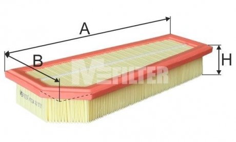 Фільтр повітряний M-FILTER K 7034