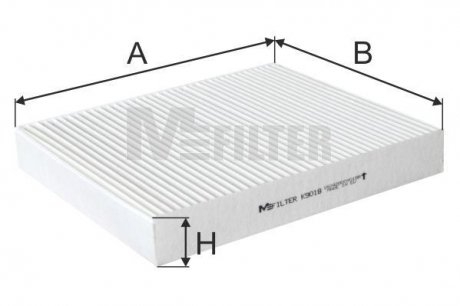 Фільтр салона M-FILTER K9018