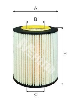 ФИЛЬТР МАСЛЯНЫЙ Astra H/J 1.7 CDTI 07- M-FILTER TE 4033 (фото 1)