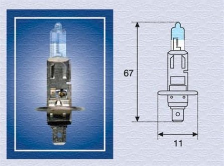 Лампа розжарювання MAGNETI MARELLI 002587100000