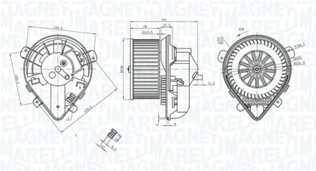 Компресор салону MAGNETI MARELLI 069412403010