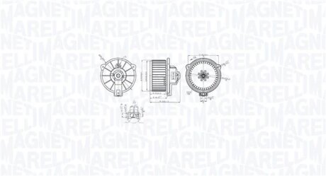 Компресор салону MAGNETI MARELLI 069412768010