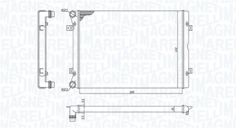 Радіатор MAGNETI MARELLI 350213196100