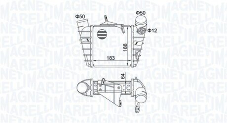 Інтеркулер MAGNETI MARELLI 351319204750 (фото 1)