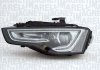 Фара правая AUDI A5 D3S H7 PWY24W LED TRANSPARENT LENS BLACK FRAME AFS BEZ XENON ECU MAGNETI MARELLI 711307023921 (фото 1)