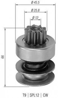 Бендикс OPEL Astra,Kadett E,Omega A/B,Vectra A [] MAGNETI MARELLI 940113020063