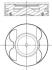 Поршень MAHLE / KNECHT 001 PI 00106 000 (фото 1)