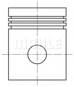 Поршень MAHLE / KNECHT 012 02 00