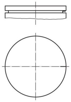 Поршень MAHLE / KNECHT 021 03 00