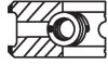 Комплект поршневых колец MAHLE / KNECHT 021RS001150N2 (фото 3)