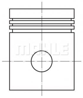 Поршень двигуна MAHLE / KNECHT 028PI00126000 (фото 1)