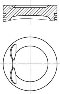 Поршень MAHLE / KNECHT 028 PI 00134 000