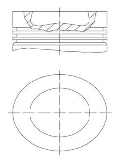 Поршень MAHLE / KNECHT 028 PI 00155 001