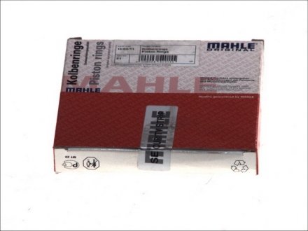 Комплект поршневых колец из 3 шт.. MAHLE / KNECHT 030 74 N0 (фото 1)