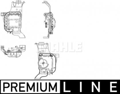 Електропривід повітряної заслонки MAHLE / KNECHT AA 17 000P