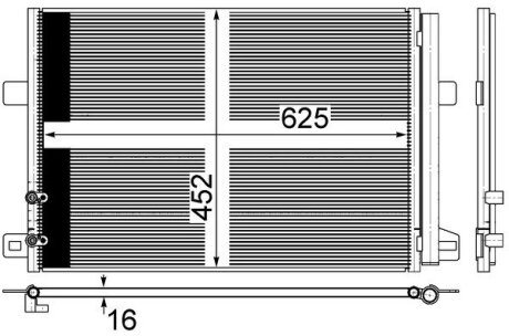 Конденсатор MAHLE / KNECHT AC 885 000S (фото 1)