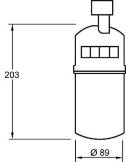 Осушувач MAHLE / KNECHT AD 275 000S (фото 1)