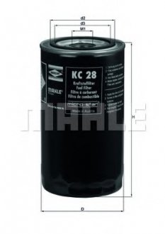 Фильтр топлива MAHLE / KNECHT KC28