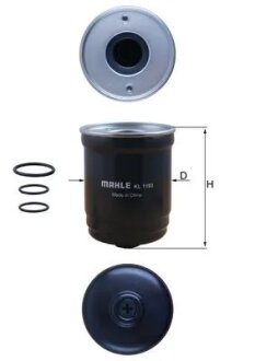 Паливний фільтр MAHLE / KNECHT KL1193D