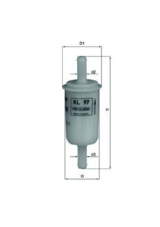 Паливний фільтр MAHLE / KNECHT KL97
