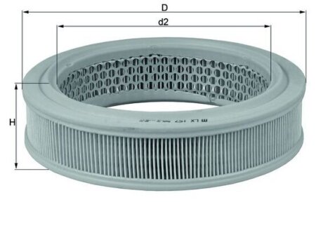 Фильтр воздушный MAHLE / KNECHT LX 157