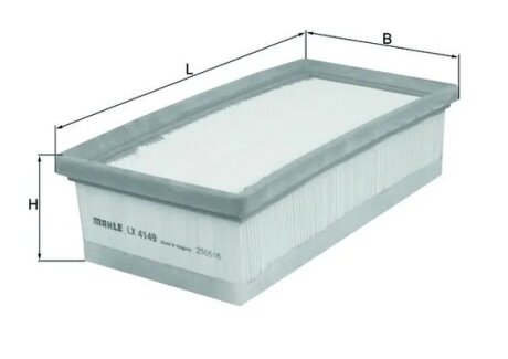 Повітряний фільтр MAHLE / KNECHT LX4149