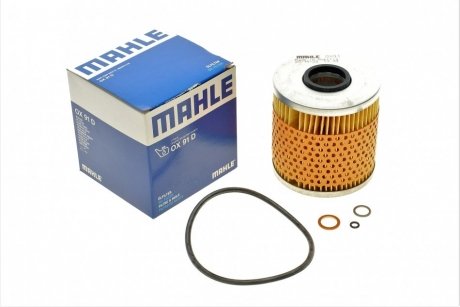 Фильтр масла BMW E30/36/34 1.6/1.8i MAHLE / KNECHT OX91D