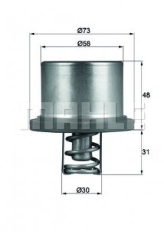 Термостат MAHLE / KNECHT THD 2 89 (фото 1)