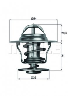 Термостат MAHLE / KNECHT TX 13 92D (фото 1)