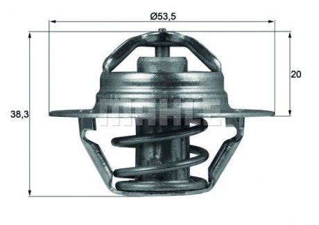 Термостат MAHLE / KNECHT TX 88 88D