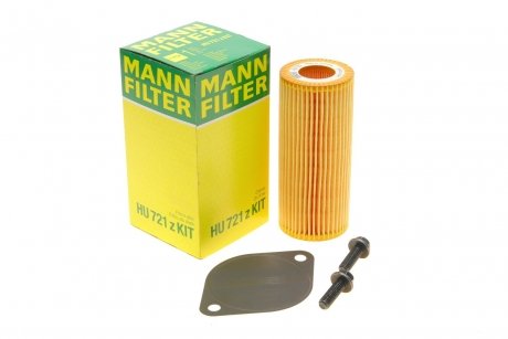 Фільтр масляний MANN HU 721 Z KIT