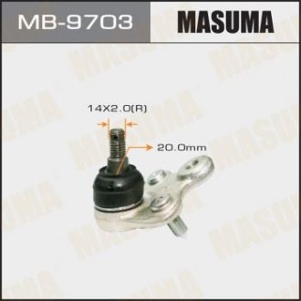 Опора шаровая (MB-9703) MASUMA MB9703