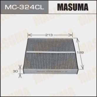 Фільтр салону AC-201 вугільний (MC-324CL) MASUMA MC324CL